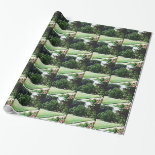 Stratford-upon-Avon England Garden snap-28838 jGib Wrapping Paper