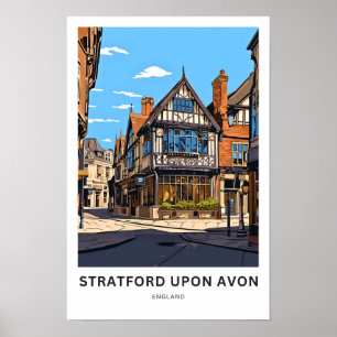 Stratford Upon Avon England Travel Print