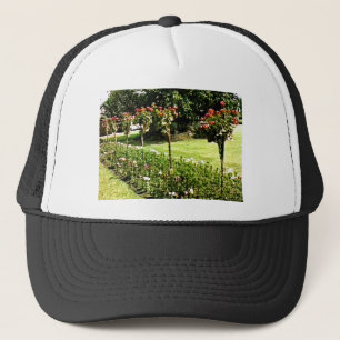 Stratford-upon-Avon Garden Rose snap-29602 jGibney Trucker Hat