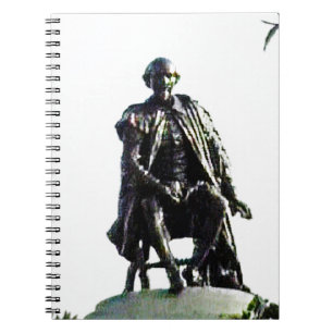 Stratford-upon-Avon Shakespeare Statue jGibney Notebook