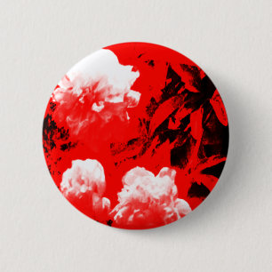 Stratford-upon-Avon White Flowers In The Red jGibn 2 Inch Round Button