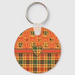 Strathearn Scottish Tartan Keychain