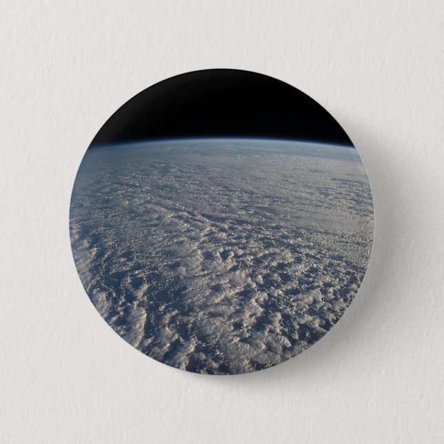 Stratocumulus Clouds Above The Pacific Ocean. 2 Inch Round Button (Front)