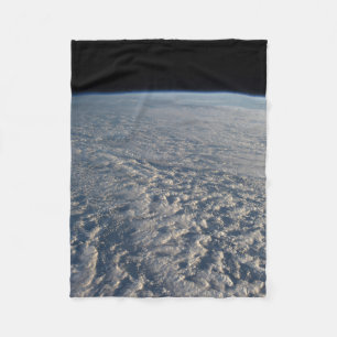 Stratocumulus Clouds Above The Pacific Ocean. Fleece Blanket
