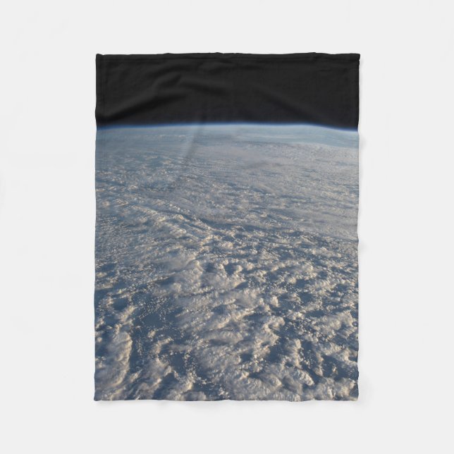 Stratocumulus Clouds Above The Pacific Ocean. Fleece Blanket (Front)