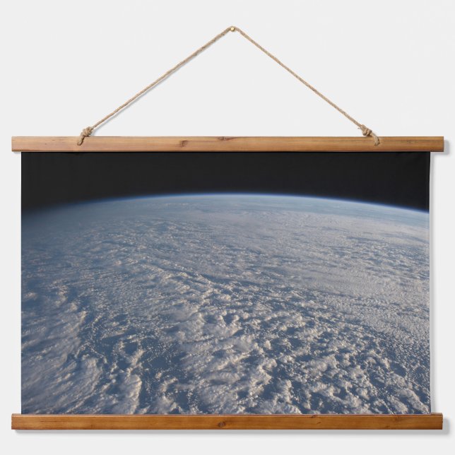 Stratocumulus Clouds Above The Pacific Ocean. Hanging Tapestry (Front)