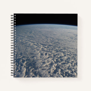 Stratocumulus Clouds Above The Pacific Ocean. Notebook
