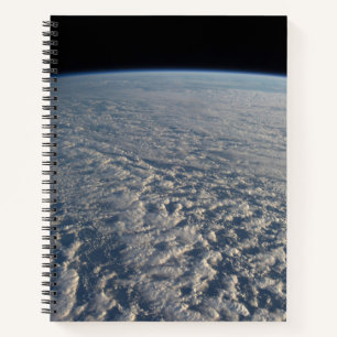 Stratocumulus Clouds Above The Pacific Ocean. Notebook