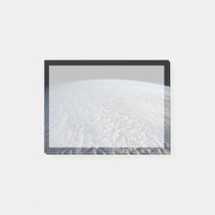 Stratocumulus Clouds Above The Pacific Ocean. Post-it Notes