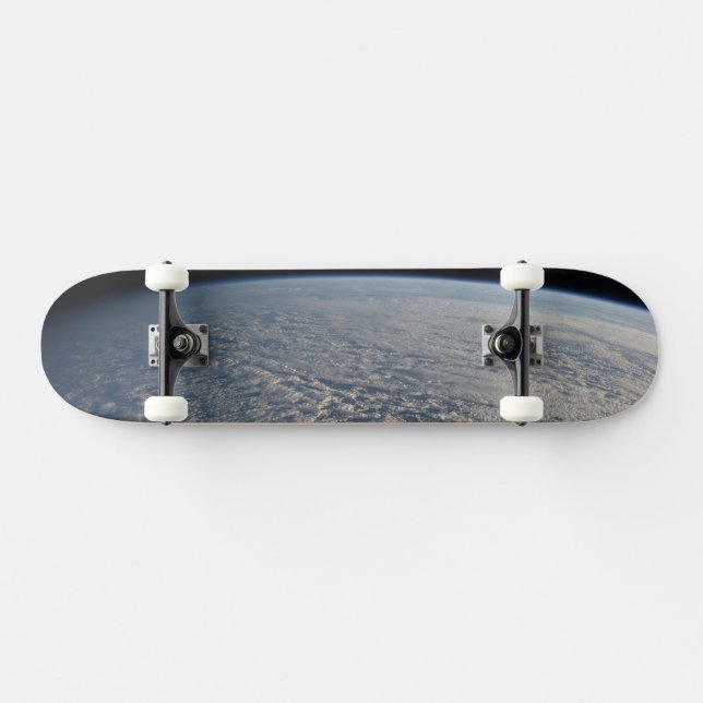 Stratocumulus Clouds Above The Pacific Ocean. Skateboard (Horz)