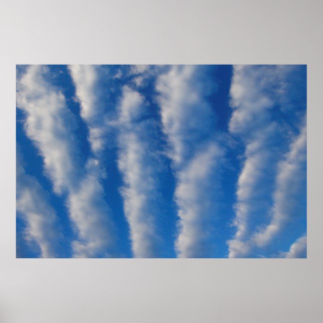 Stratocumulus Undulatus Clouds Poster (Front)