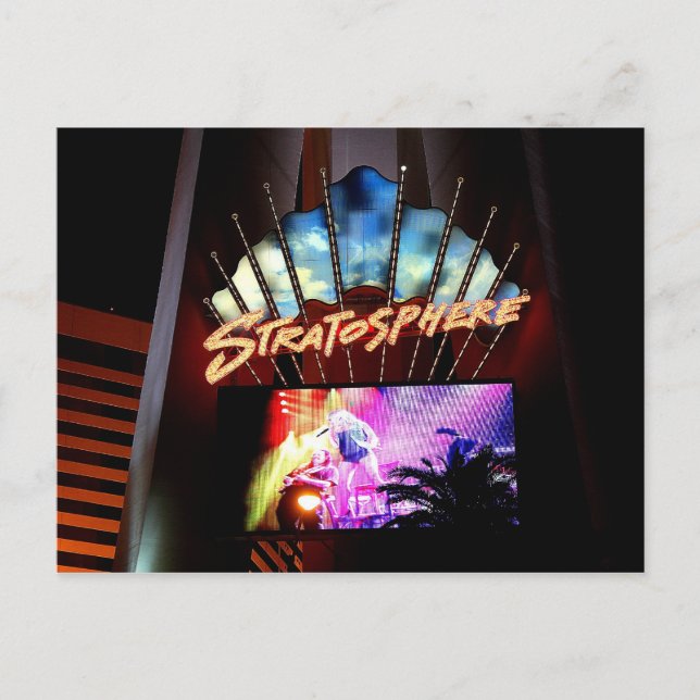 Stratosphere Excitement! Postcard (Front)