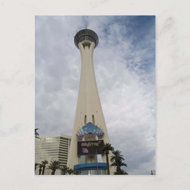 Stratosphere Las Vegas & Clouds Cartes postales (Devant)