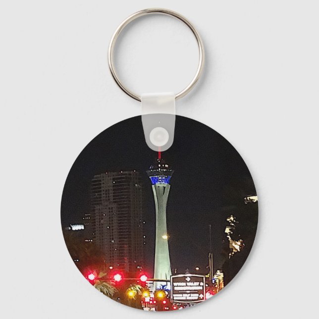 Stratosphere Tower Las Vegas #3 Keychain (Front)