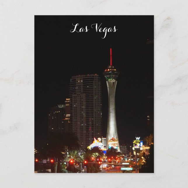Stratosphere Tower Las Vegas Carte postale (Devant)