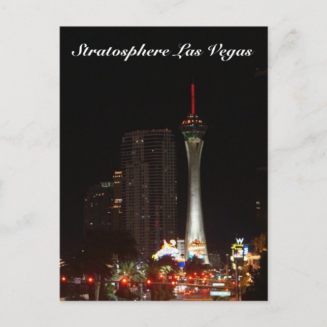 Stratosphere Tower Las Vegas Postcard (Front)