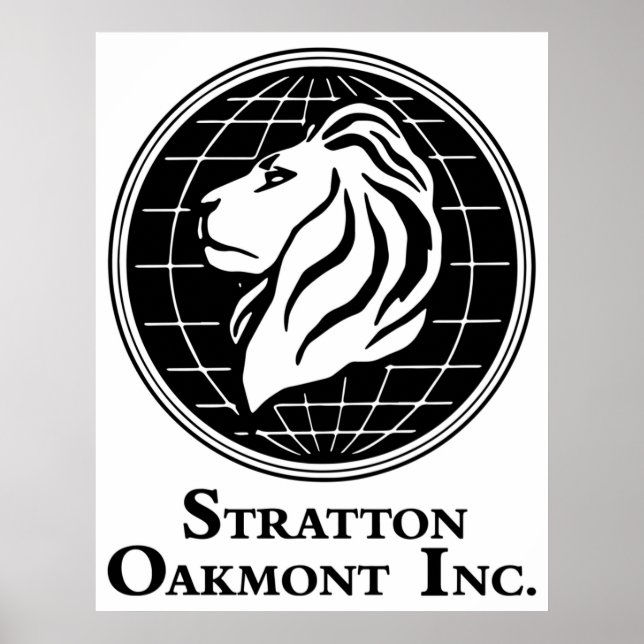 Stratton Oakmont Inc Logo From The Wolf Artwork Of Poster (Front)
