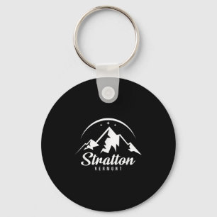 Stratton Vermont Ski Resort Skiing Snowboarding  Keychain