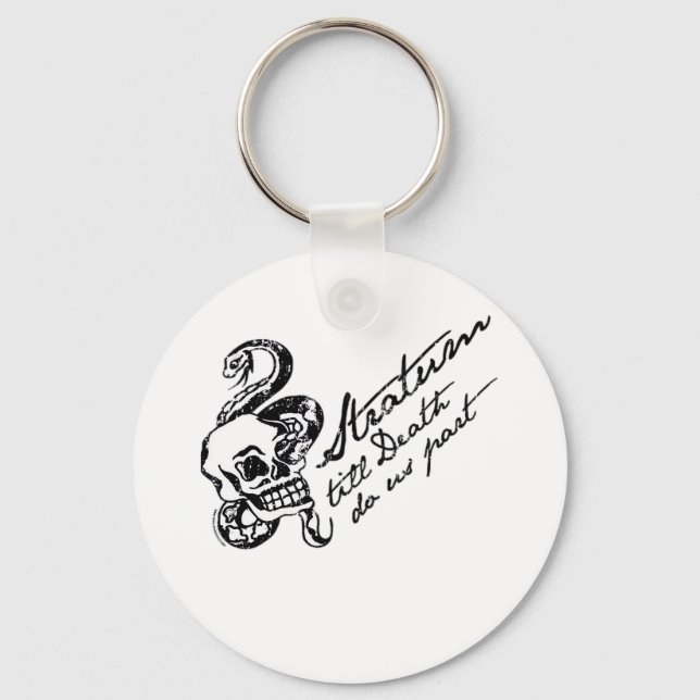 Stratum Till Death Do Us Part Keychain (Front)