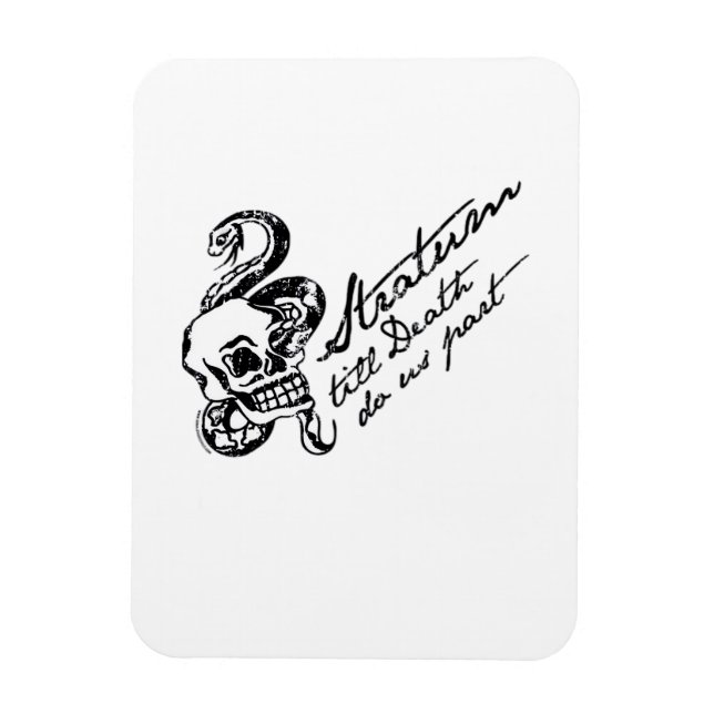 Stratum Till Death Do Us Part Magnet (Vertical)
