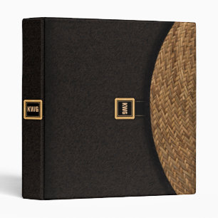 Straw Clutch Bag Binder