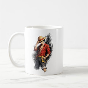Straw Hat Adventure Watercolor Mug