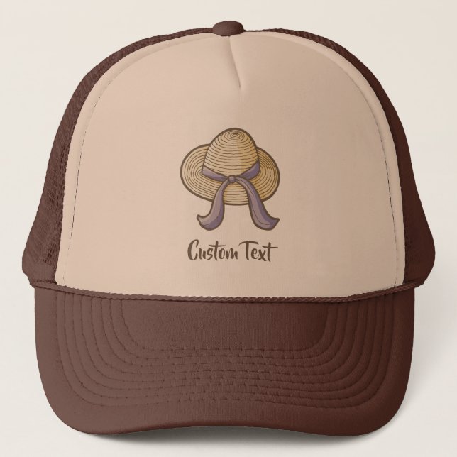 Straw Hat Beige (Front)