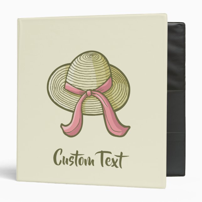 Straw Hat Yellow Binder (Front/Inside)