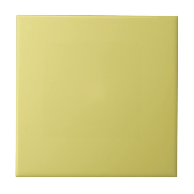 Straw Solid Colour Tile (Front)