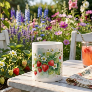 Strawberries and blossoms Specialty Mug
