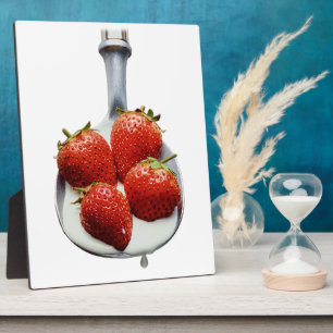 Strawberries and Cream Plaque