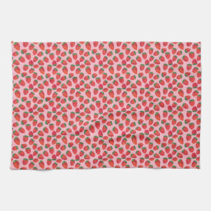 Strawberries Are The Smiles Of Summer Kitchen Towel