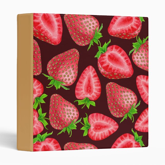Strawberries Binder (Front/Spine)