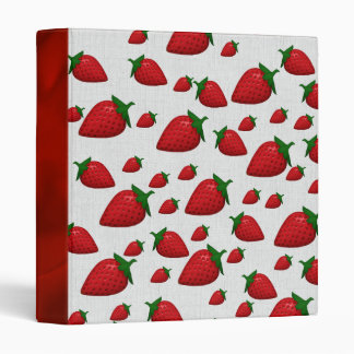 Strawberries Binder
