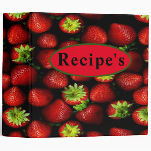 Strawberries Binder