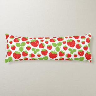 Strawberries Body Pillow