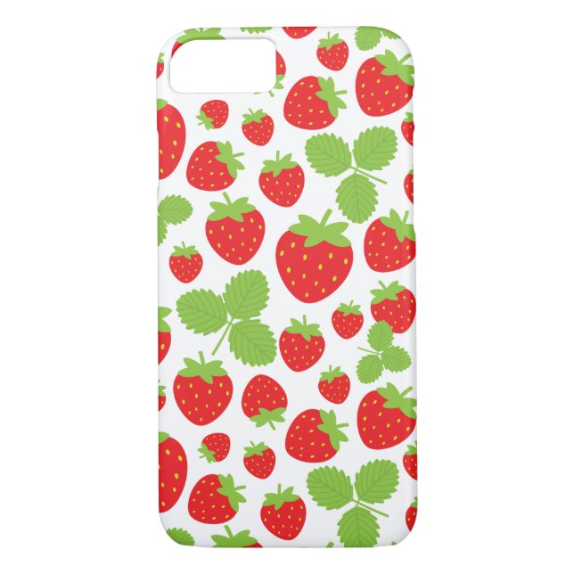 Strawberries Case-Mate iPhone Case (Back)