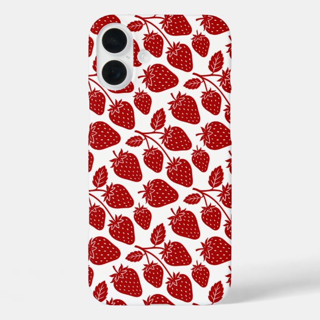 Strawberries Case-Mate iPhone Case (Back)