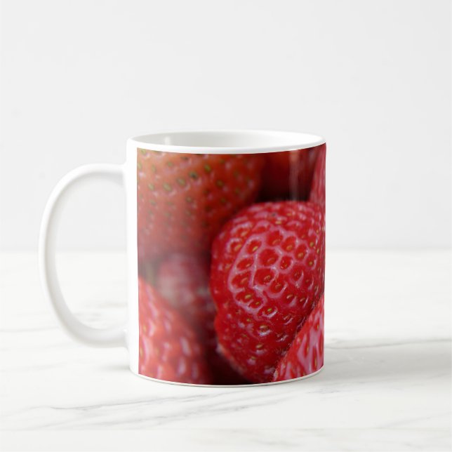 Strawberries  coffee mug (Left)