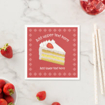 Strawberries & Cream Layer Cake - own event / name