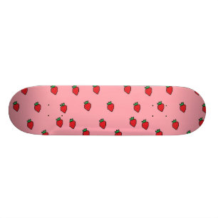 Strawberries - Customized Skateboard