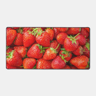 Strawberries Desk Mat