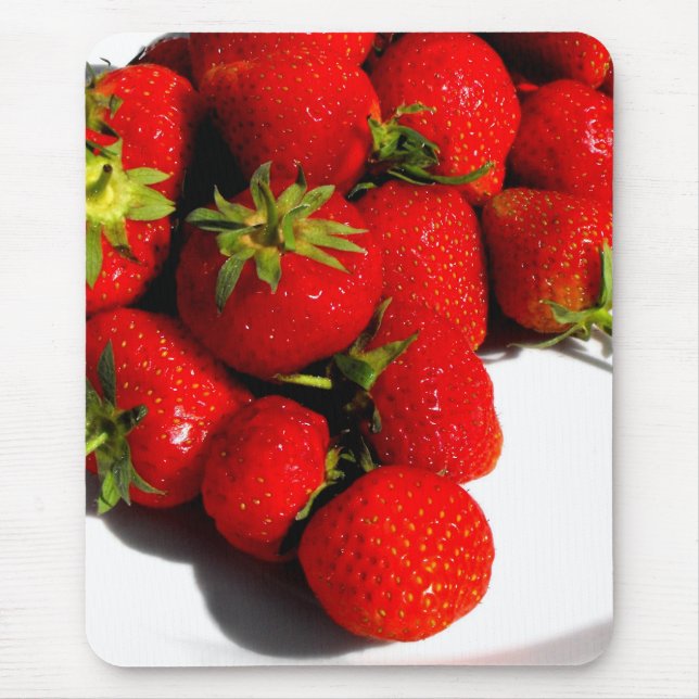 Strawberries fruit food mouse pad (Front)