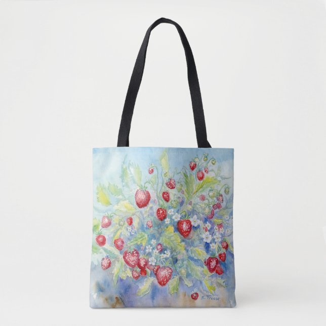 Strawberries II Tote (Front)