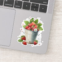 Strawberries in a Bucket