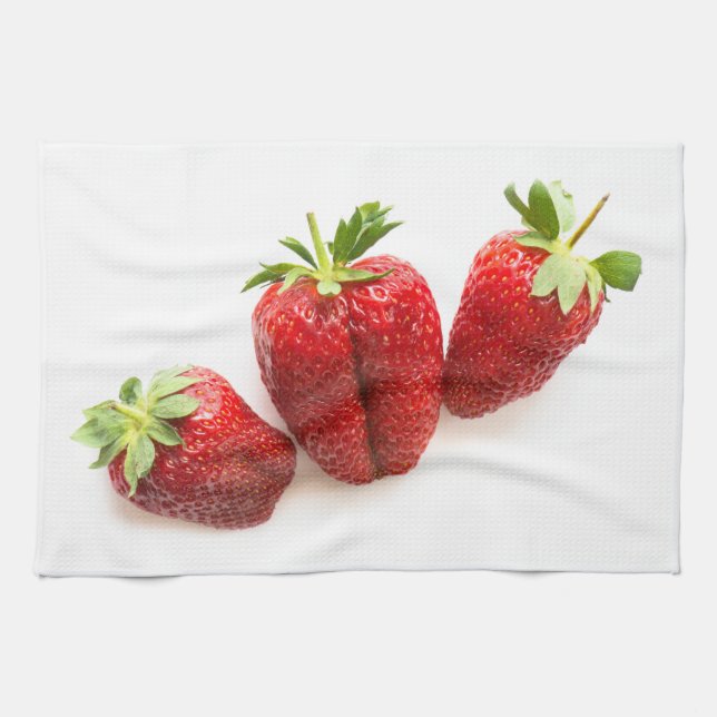 Strawberries Kitchen Towel (Horizontal)