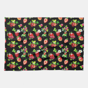 STRAWBERRIES KITCHEN TOWEL