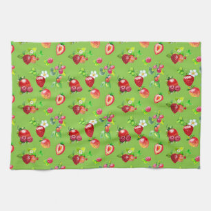 STRAWBERRIES KITCHEN TOWEL