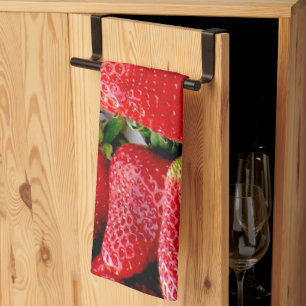 Strawberries Kitchen Towel
