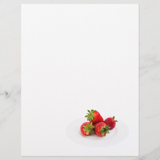 Strawberries Letterhead (Front)